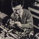Kao doing an early experiment on optical fiber in Britain in the 1960s.